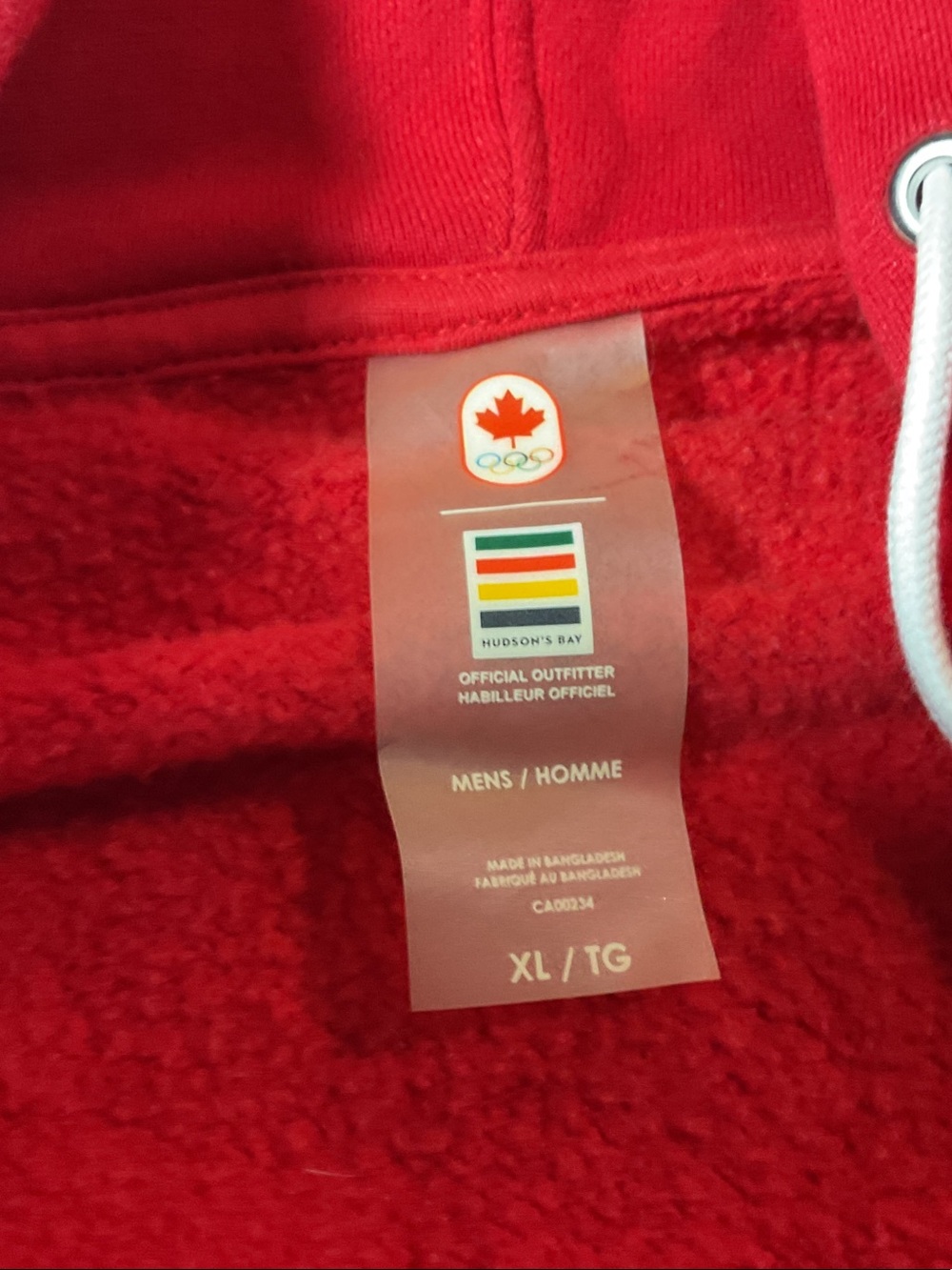 HUDSON’S BAY OLYMPIC CANADA HOOD COAT - Picture 4 of 5